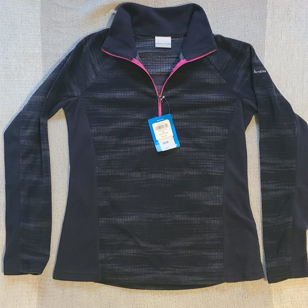 Columbia fleece pullover jacket Size Med